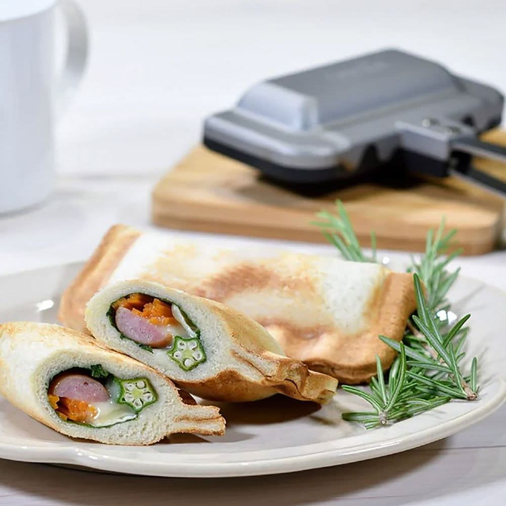QuickGrill Sandwichmaker – Schnell & Kompakt für köstliche Mahlzeiten jederzeit-5