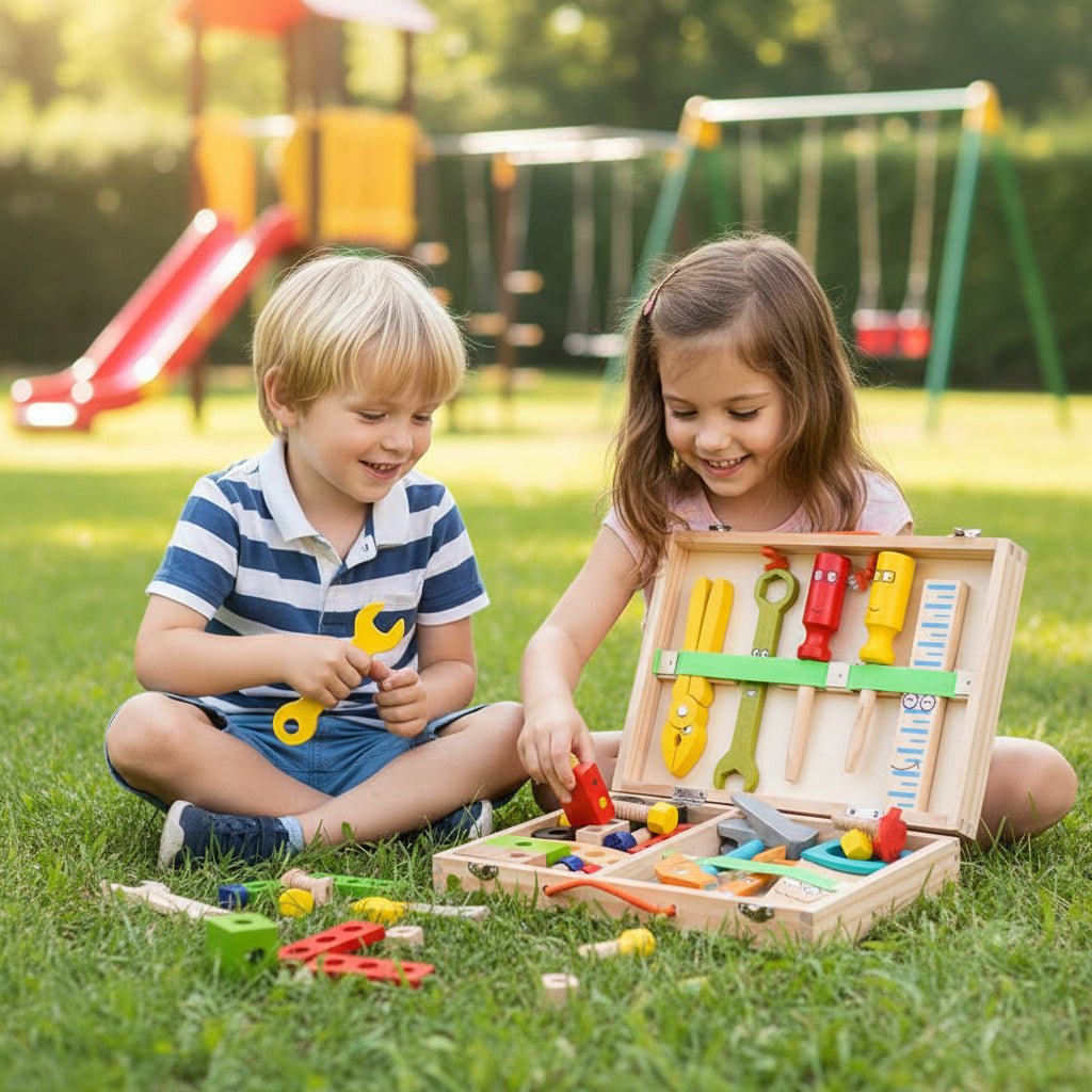BUILDAROO – Kreatives Holzbau-Satz Für Spielerisches Lernen Und Fantasie