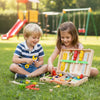 BUILDAROO – Kreatives Holzbau-Satz Für Spielerisches Lernen Und Fantasie