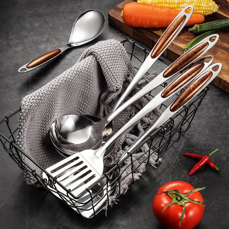 Küchenmeister – Premium-Küchenutensilien-Set Aus Edelstahl