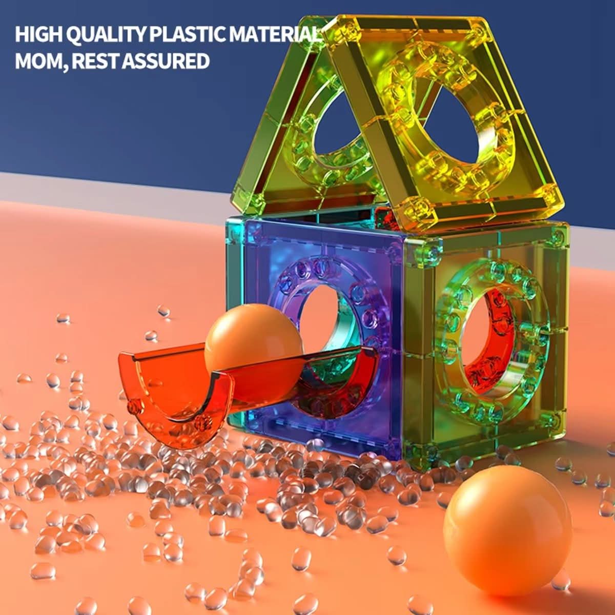 MagniBlocks – Magnetische Bausteine für kreatives 3D-Bauen & Lernspaß ab 2 Jahren