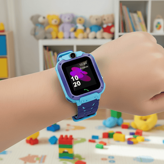 Kinderuhr – Ortungssystem Kinder-Smartuhr Mit Notruf-Funktion & Lernspaß