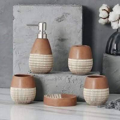 Hora - Elegantes Badezimmer-Accessoires-Set