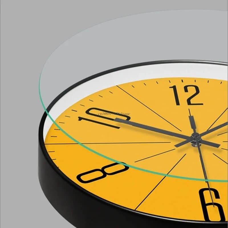 ScandiClock – Schwarze Wanduhr im Nordischen Stil – Präzise & Stilvoll für jedes Zuhause-5