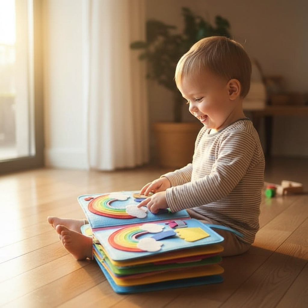 Wunderbuch – Montessori-Inspiriertes Lernbuch Für Kinder | Interaktive Geschichten Und Lernaktivitäten