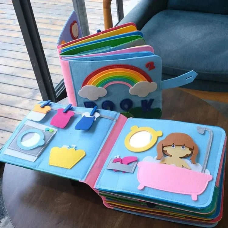 Wunderbuch – Montessori-Inspiriertes Lernbuch Für Kinder | Interaktive Geschichten Und Lernaktivitäten