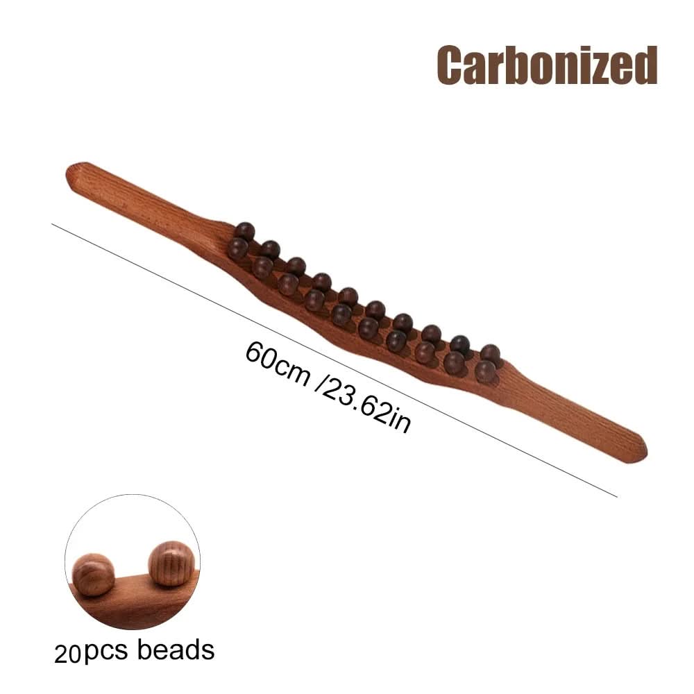 Holzkomfort Profi – Gua Sha Massagestab Aus Holz Für Muskelentspannung (60 cm)
