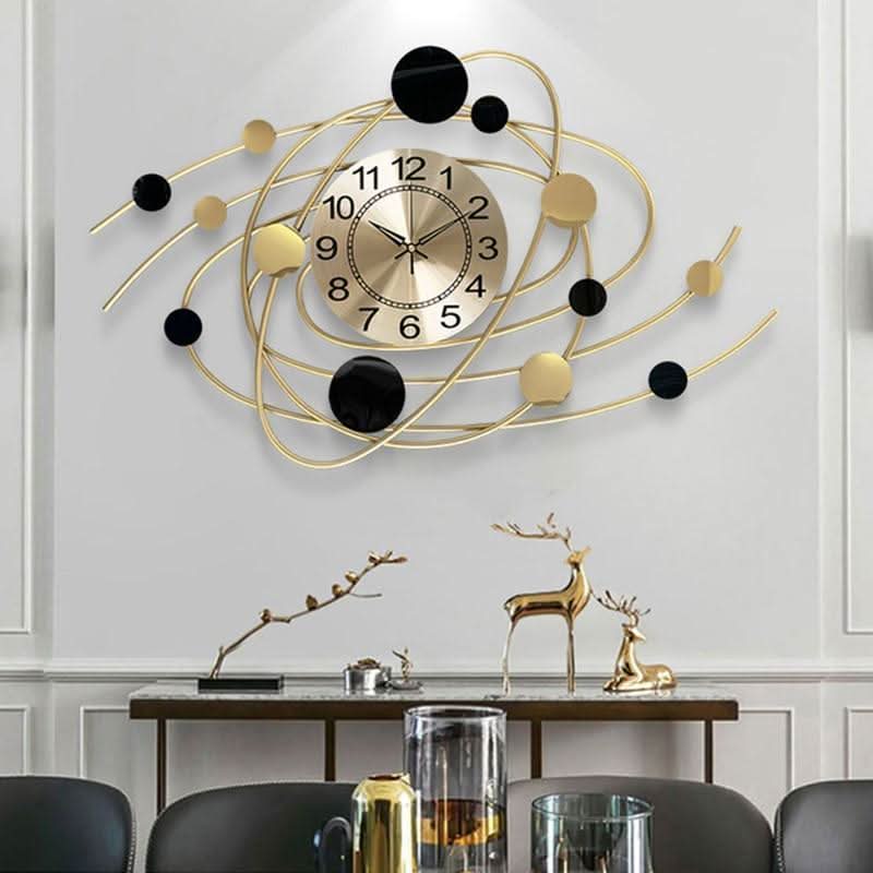 ALYANA Goldene Himmlische Umlaufbahn Wanduhr