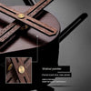 Lavendra Wanduhr Geometrische Gestaltung Modernes Metall Holz Präzision