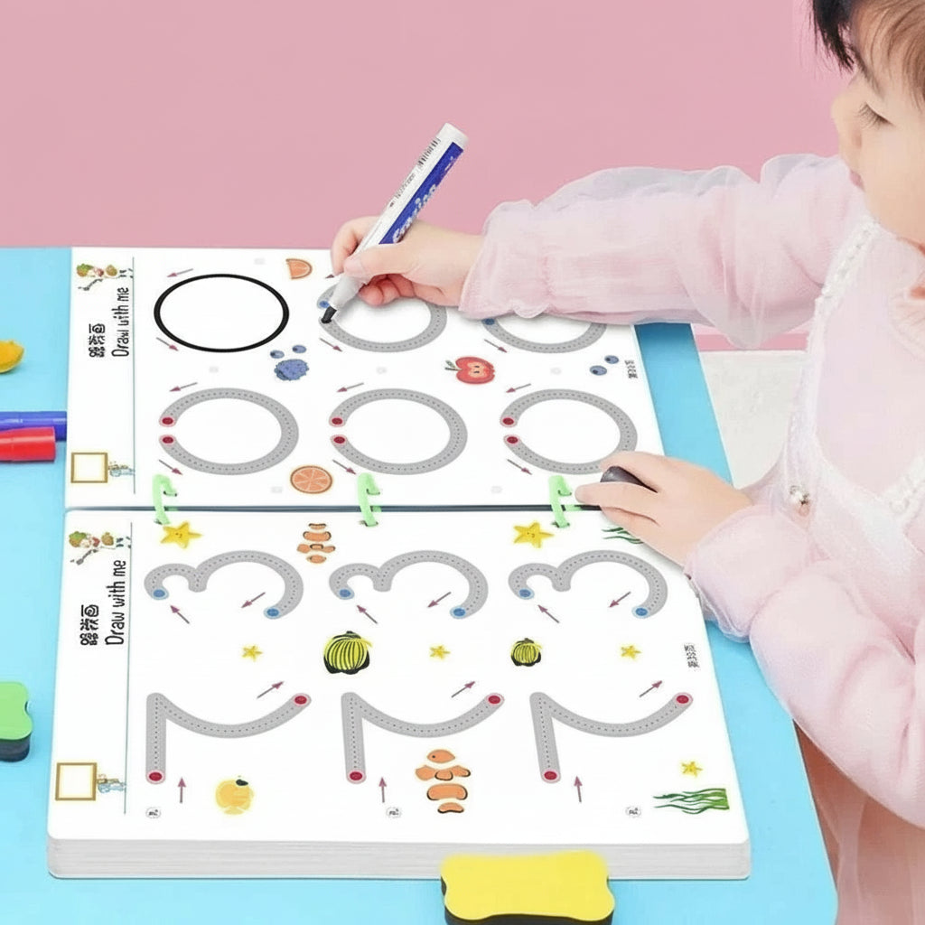 InkyPlay Lernpad – Wiederverwendbares Lernpad Für Kreatives Schreiben Ohne Bildschirm