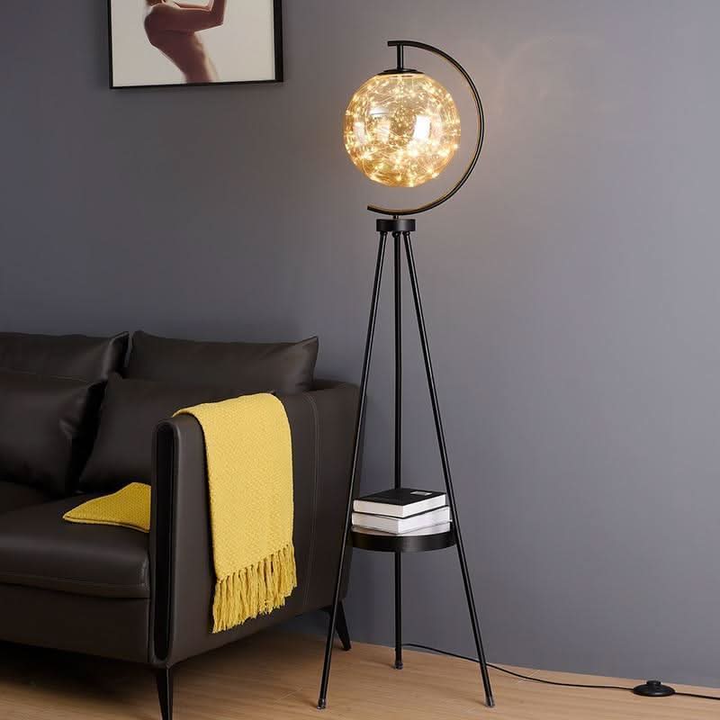 AVIANA Strahlende Globus Stativlampe