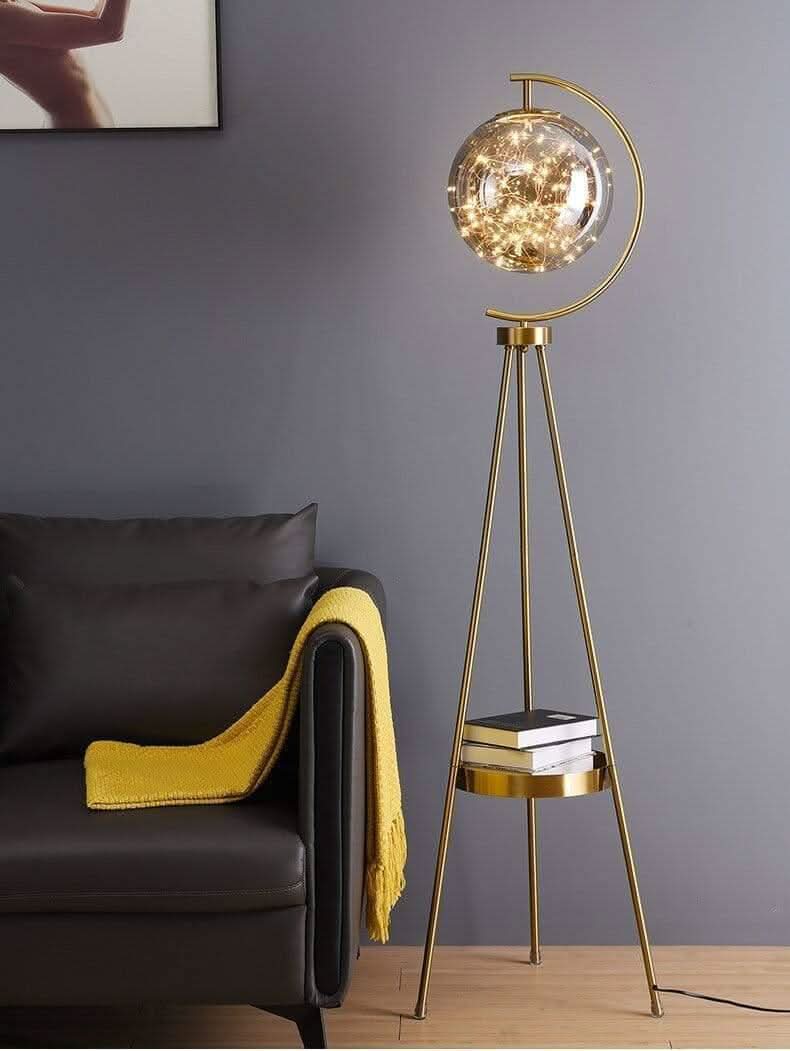 AVIANA Strahlende Globus Stativlampe