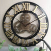 Elorine - Retro Steampunk Wanduhr