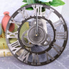 Elorine - Retro Steampunk Wanduhr