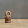 ZELLIX Umweltfreundliche Holz-Donut-Clips Beutelverschluss