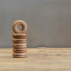 ZELLIX Umweltfreundliche Holz-Donut-Clips Beutelverschluss