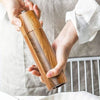 GRANO Salz- Und Pfeffermühlen Aus Akazienholz Mit Verstellbarem Keramikmahlwerk