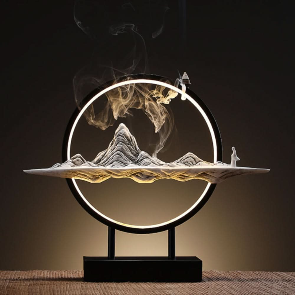 Essentra LED Wasserfall Räucherstäbchenbrenner Lampe