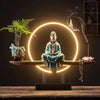 Essentra LED Wasserfall Räucherstäbchenbrenner Lampe