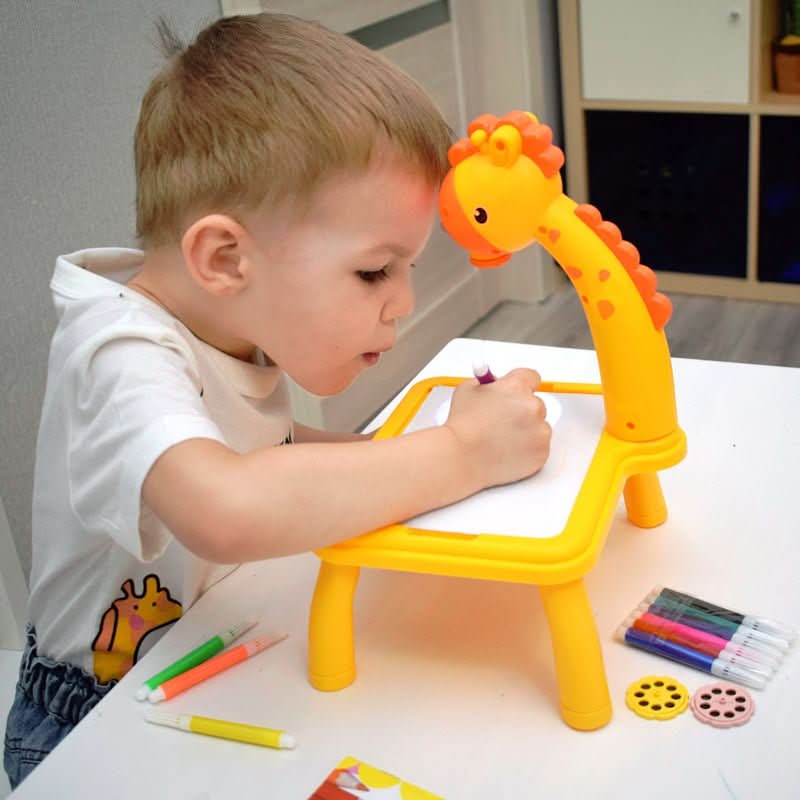 DinoZeichnung Deluxe – Wiederverwendbares Zeichenbrett für Kinder – Kreativer Malspaß