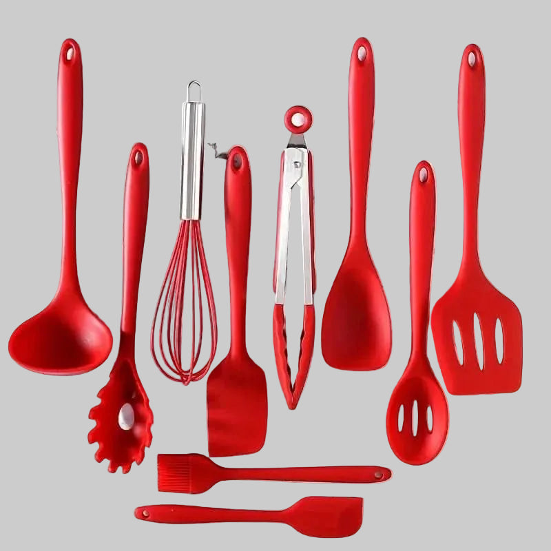 KüchePro - Silikon-Küchenutensilien-Set