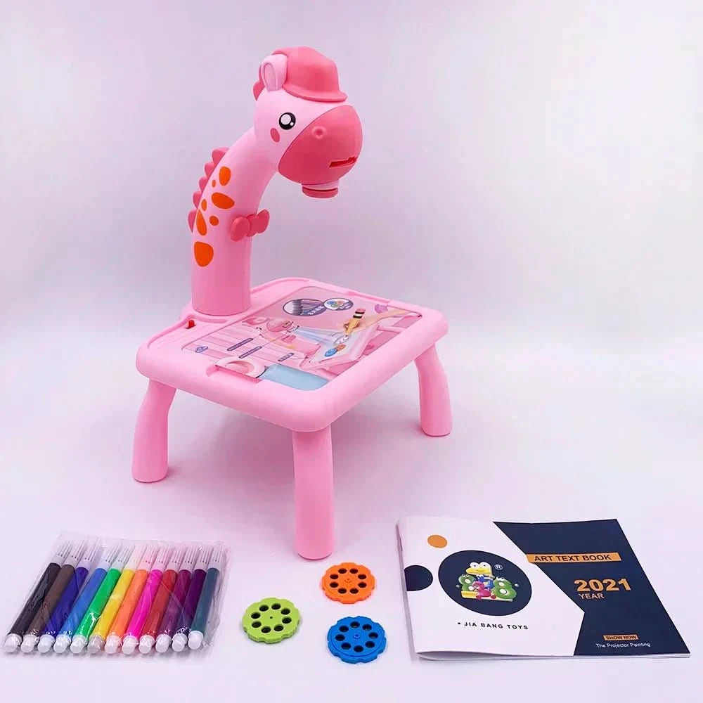 DINOBOARD – Kreativ-Zeichenbrett für Kinder mit 12-teiligem Set