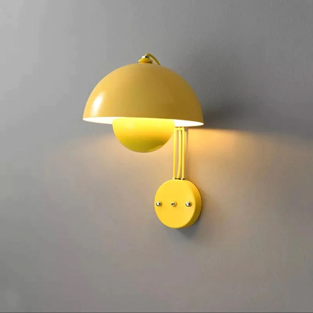 Clavia Lampe LED-Wandleuchte Mit Blütenknospenform Und Gemütliches Licht