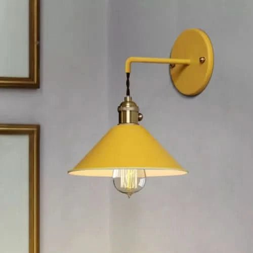 Amelia Retro-Lampe Kegelförmige Metallleuchte Mit Sanftem Licht Für Wohnzimmer Schlafzimmer Heimbüro