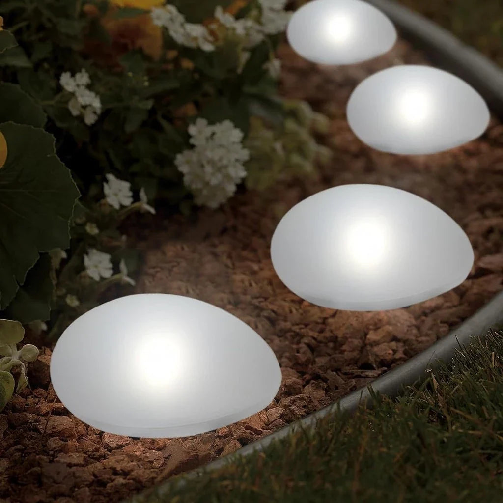 Solar Kieselstein Lichter für den Außenbereich