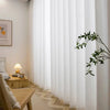 CALORIA – Elegante Tüll Gardinen fürs Wohnzimmer
