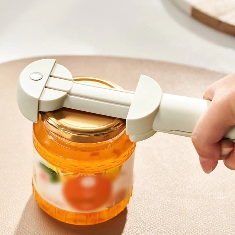 Drehmeister – Verstellbarer Glas- & Flaschenöffner Für Müheloses Öffnen