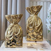 Naya - Wunderschöne Goldene Vase