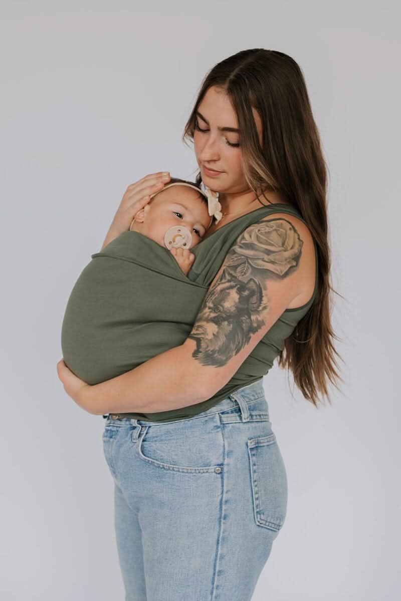 T-Shirt Baby Träger – Ergonomischer Babyträger mit verstellbaren Gurten
