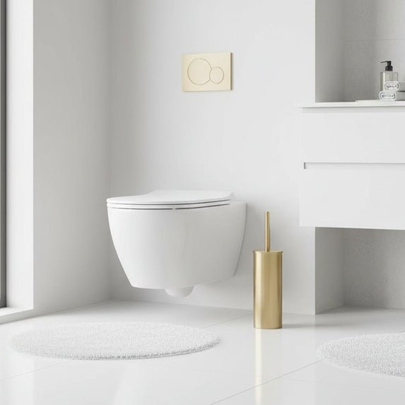 Goldy - Luxuriöser Toilettenbürstenhalter