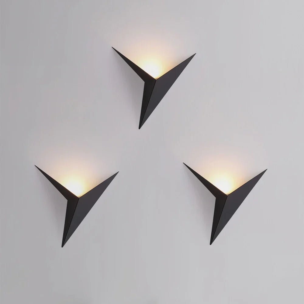 TRILUME – Leuchtdiode Dreieck Wandleuchte Modernes Design